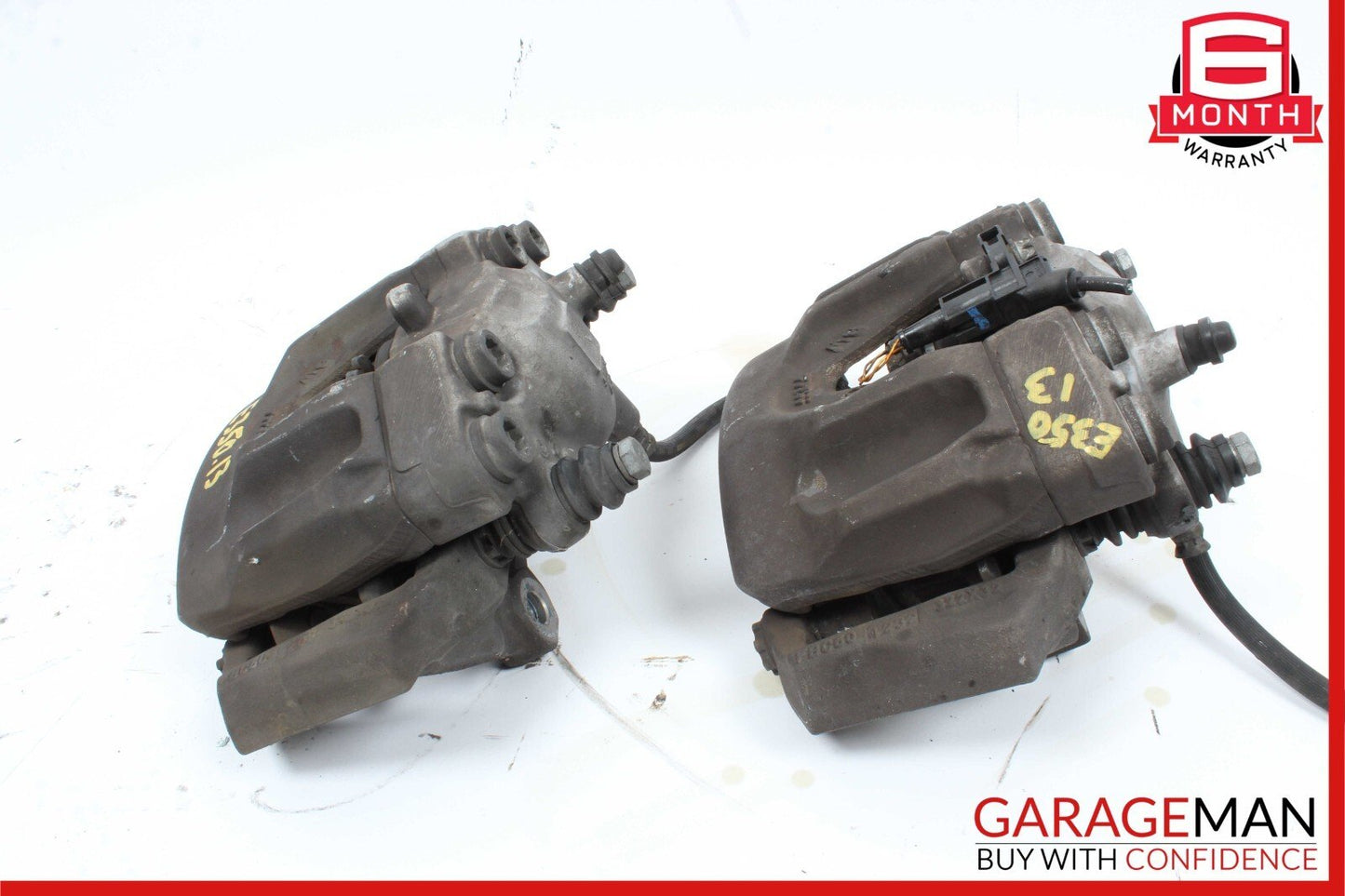 08-18 Mercedes W212 E350 C350 Front Brake Calipers Left and Right Set of 2 Pc