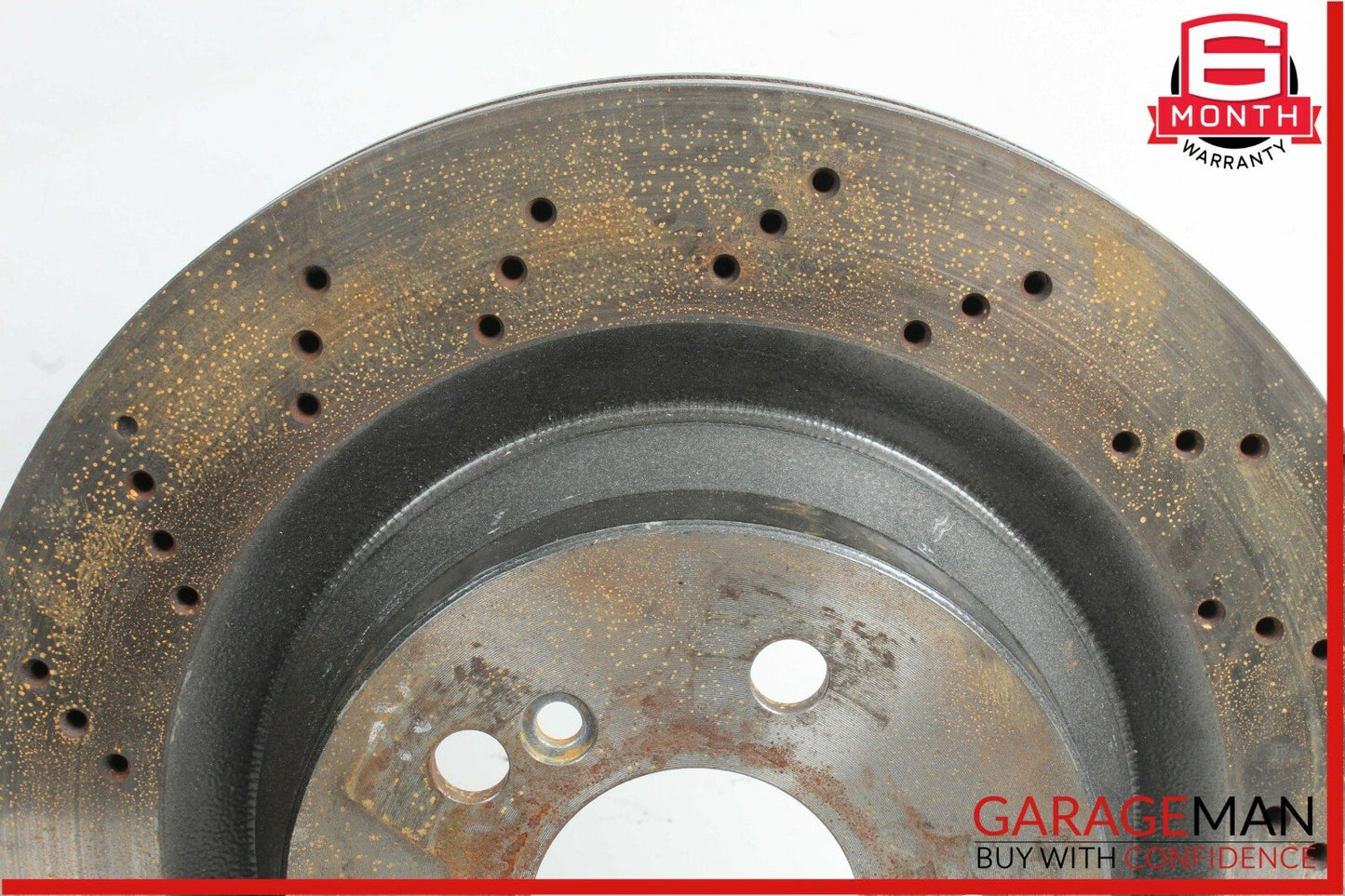 03-09 Mercedes W211 E350 AWD Brembo Rear Right & Left Side Brake Rotor Disc Set