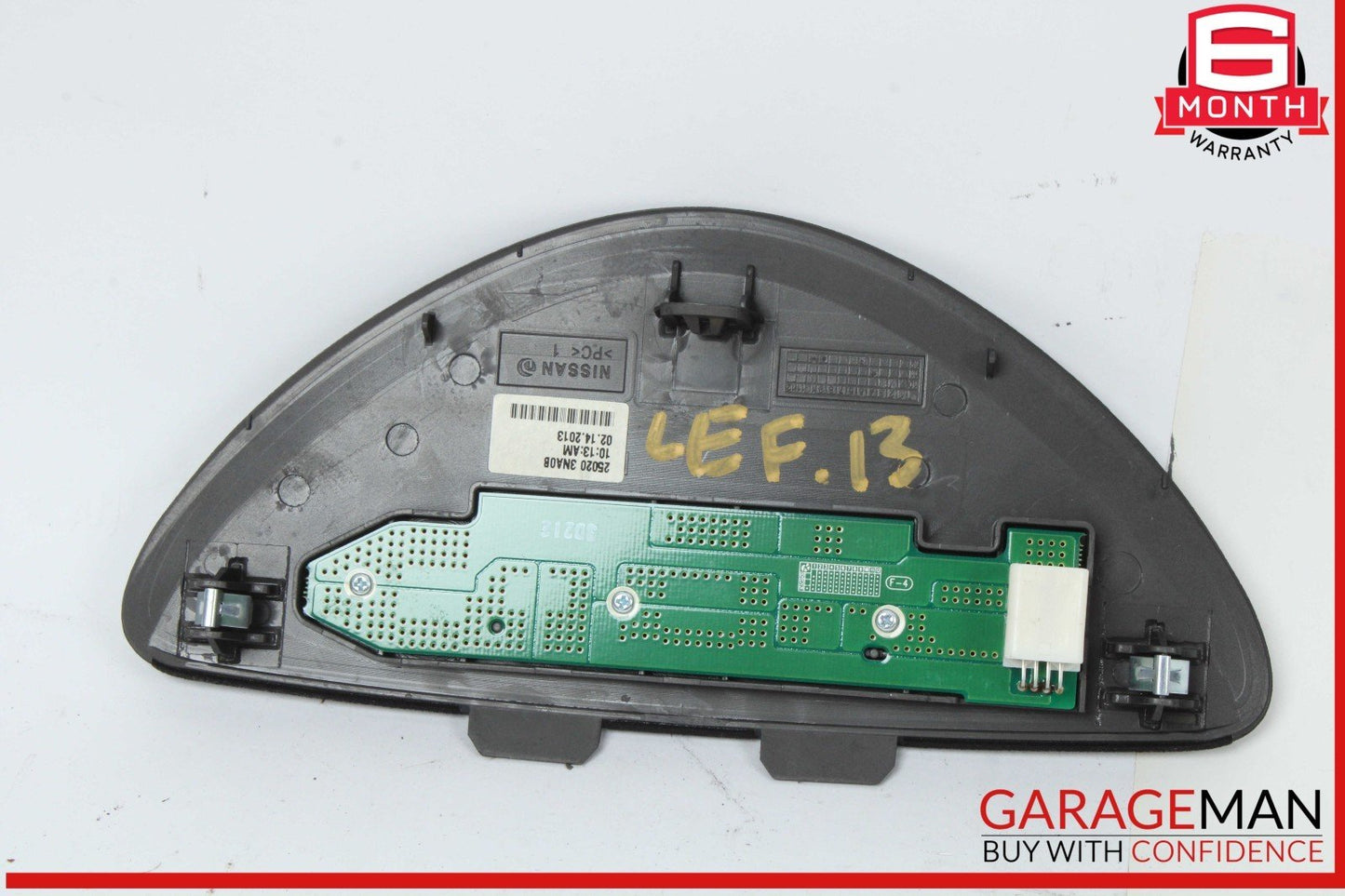 13-17 Nissan Leaf Battery Charging Indicator Trim Display Unit 250203NA0B OEM