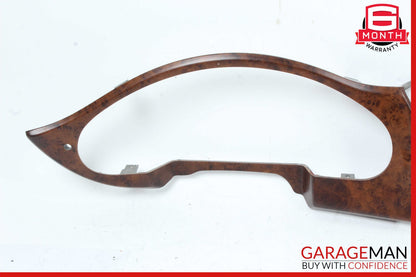 06-11 Mercedes W219 CLS500 Dashboard Dash Cluster Bezel Trim Cover Bezel Wood