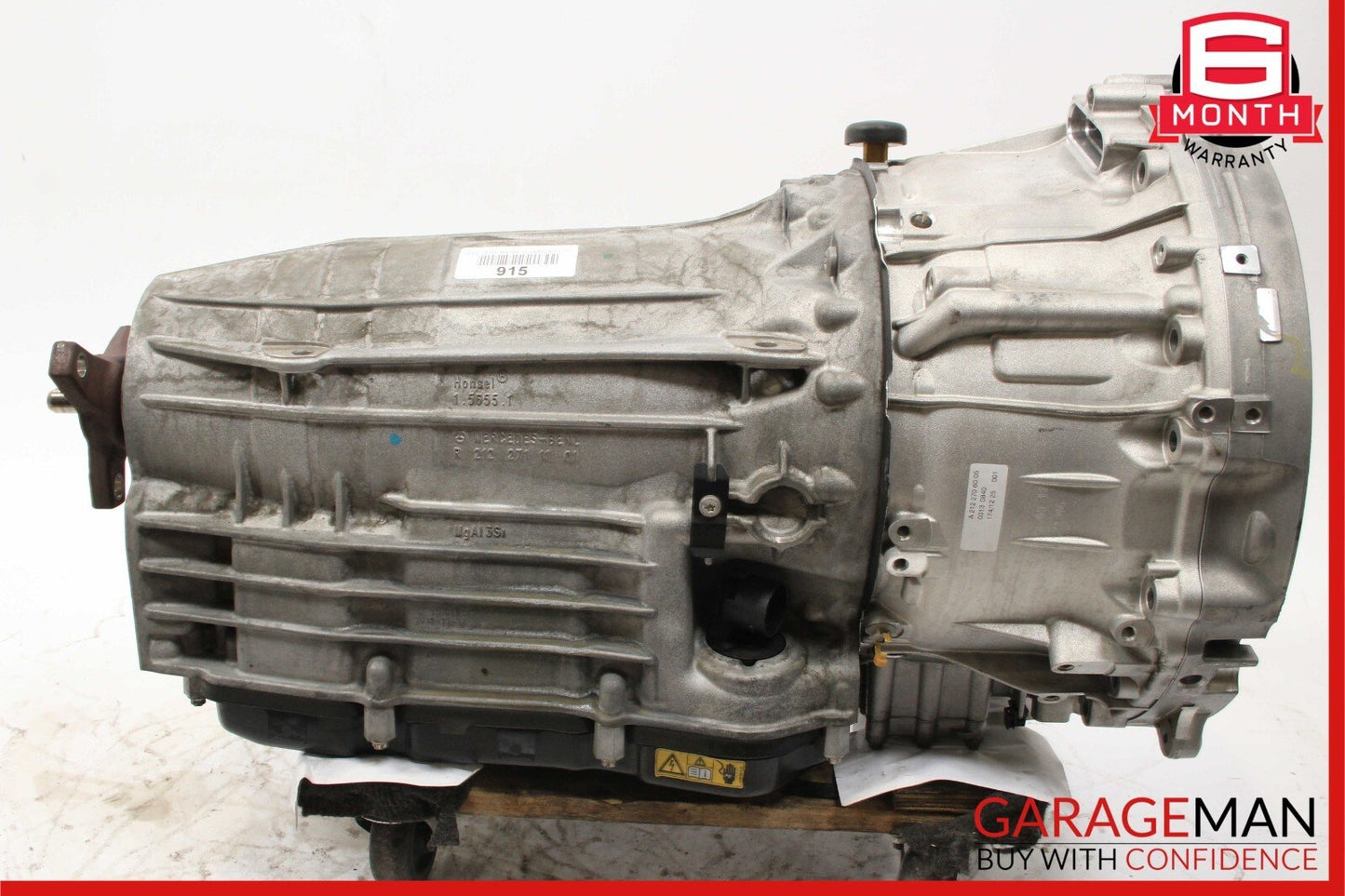 13-14 Mercedes W212 E400 Hybrid Transmission Assembly 2122711101 OEM 150k