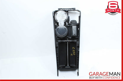 08-14 Mercedes W204 C250 Center Console Arm Rest Cup Holder Tray Compartment OEM