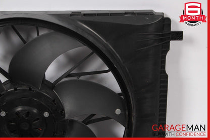 08-18 Mercedes GLK350 C350 Engine Radiator Cooling Fan Motor Shroud Assembly