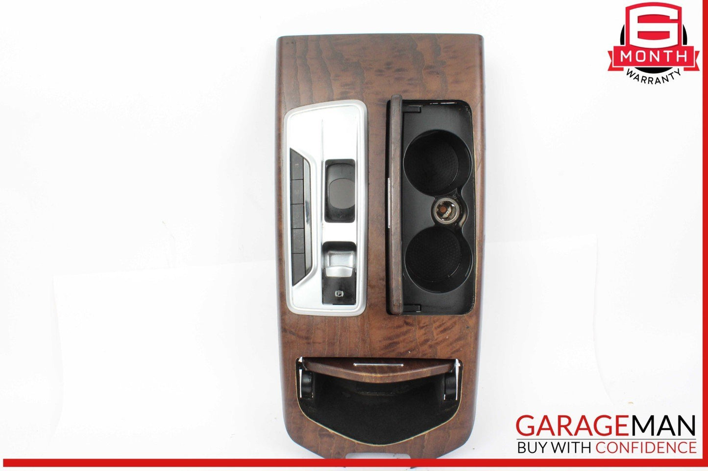 14-17 Maserati Ghibli S Center Console Cupholder Ashtray Armrest Compartment