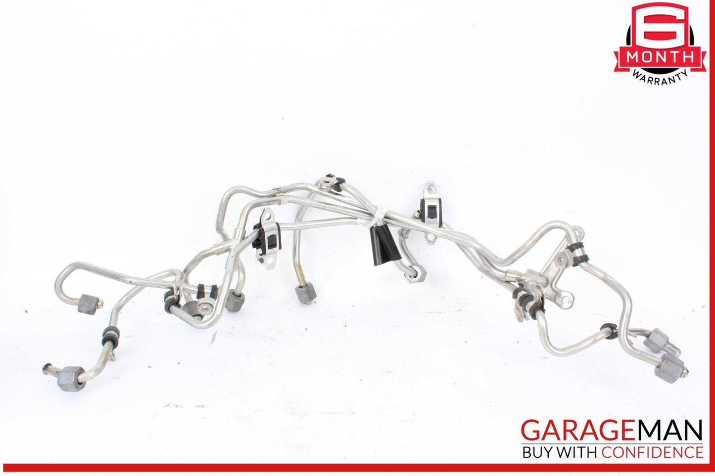 11-20 Mercedes X166 GL450 4MATIC S550 High Pressure Fuel Pump Line Set OEM