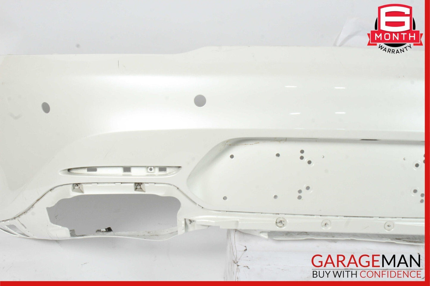 17-21 Mercedes AMG GT C190 Rear Bumper Cover Panel White OEM