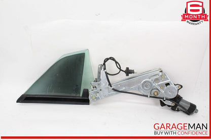 97-04 Mercedes R170 SLK230 Rear Right Side Quarter Window Glass w/ Motor OEM