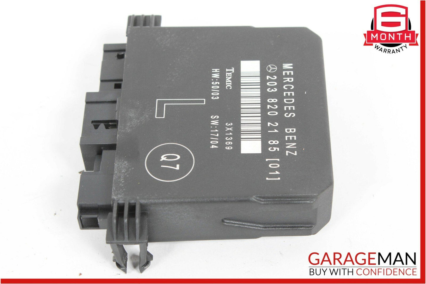 01-07 Mercedes W203 C230 C280 Rear Left Side Door Computer Control Module Unit