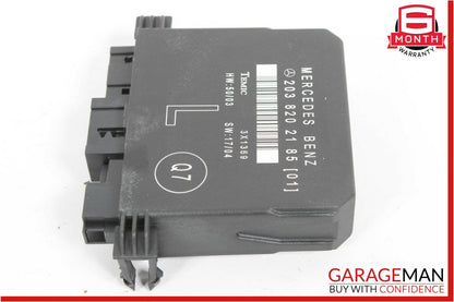 01-07 Mercedes W203 C230 C280 Rear Left Side Door Computer Control Module Unit
