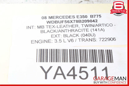 06-09 Mercedes W211 E350 CLK350 Right Passenger Side Engine Motor Mount OEM