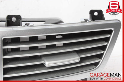 07-13 Mercedes W221 S550 Center Dash Air Vent AC A/C Clock Trim Cover Assembly