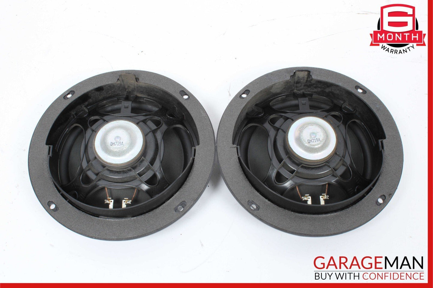 06-13 Mercedes R350 ML350 Rear Left & Right Door Sound Audio Speakers Set of 2