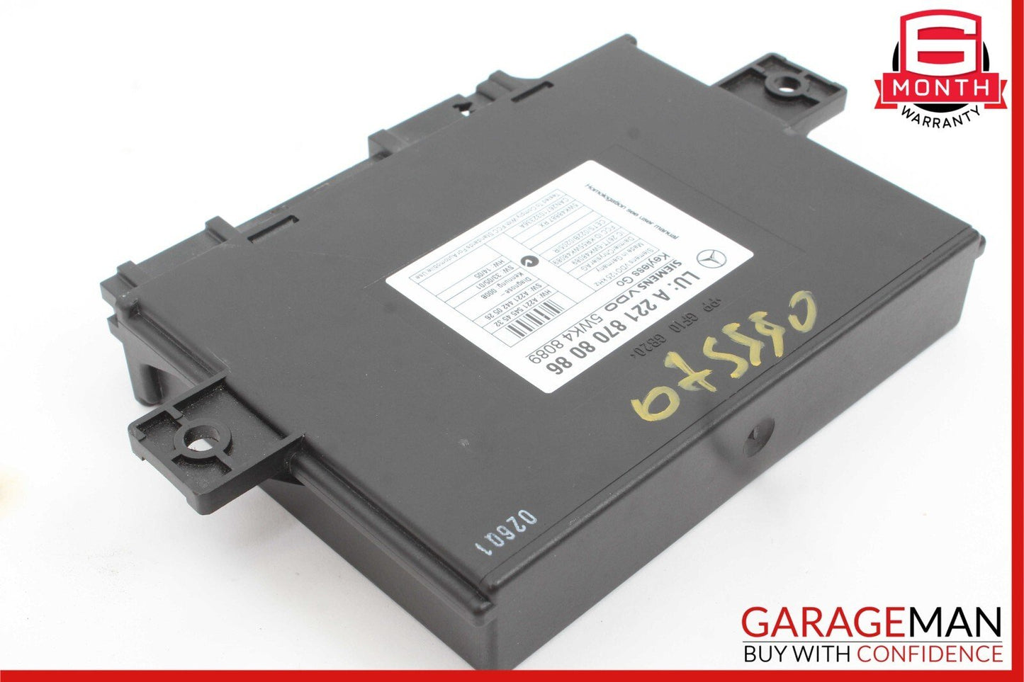 07-09 Mercedes W221 S550 S63 AMG Door Keyless Go Control Module 2218708086 OEM