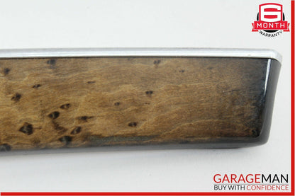 03-09 Mercedes W211 E350 Front Left Dashboard Dash Molding Trim Bezel Walnut OEM