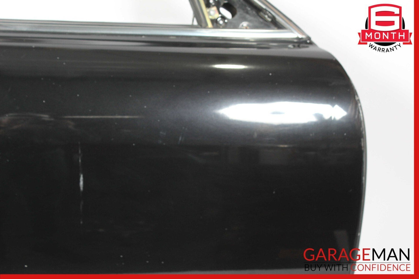 03-13 Maserati Quattroporte M139 Front Right Passenger Side Door Shell Black OEM