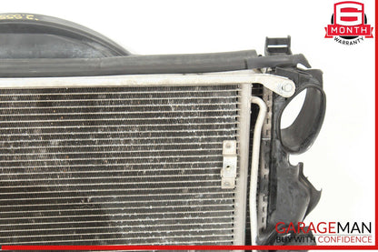 02-06 Mercedes W220 S55 CL55 Engine Motor Cooling Fan Shroud w/ Radiator OEM