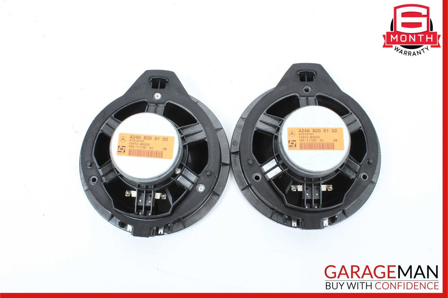 08-18 Mercedes W212 E350 C250 CLS550 Door Audio Speaker Logic 7 Set of 2 Pc