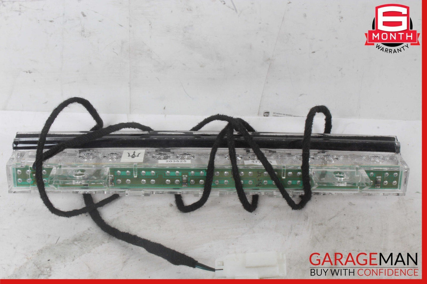 03-19 Maserati Quattroporte 3rd Third Brake Stop Light Lamp OEM