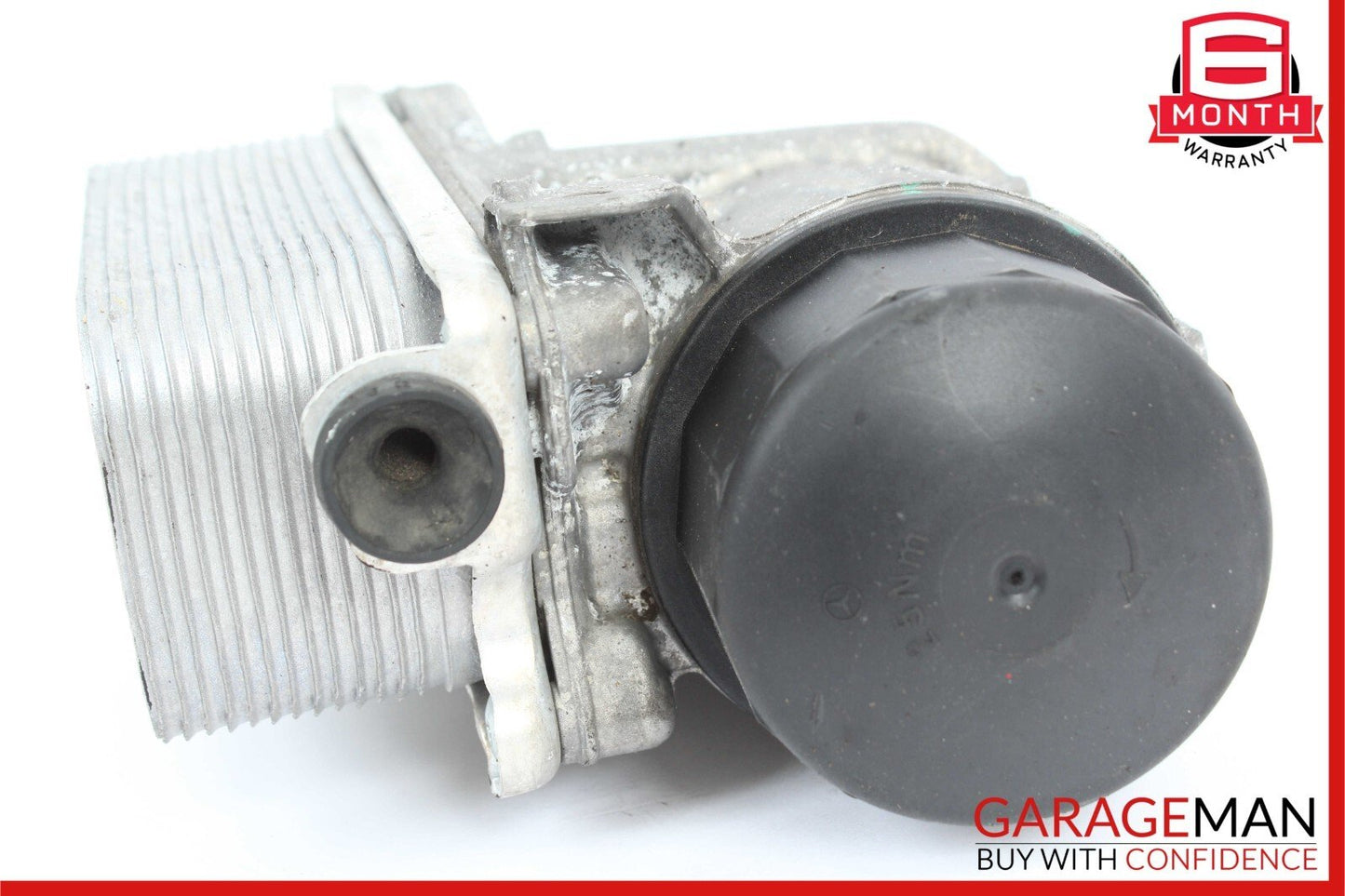 05-11 Mercedes C230 SLK350 C350 Engine Motor Oil Filter Cooler Housing Assembly