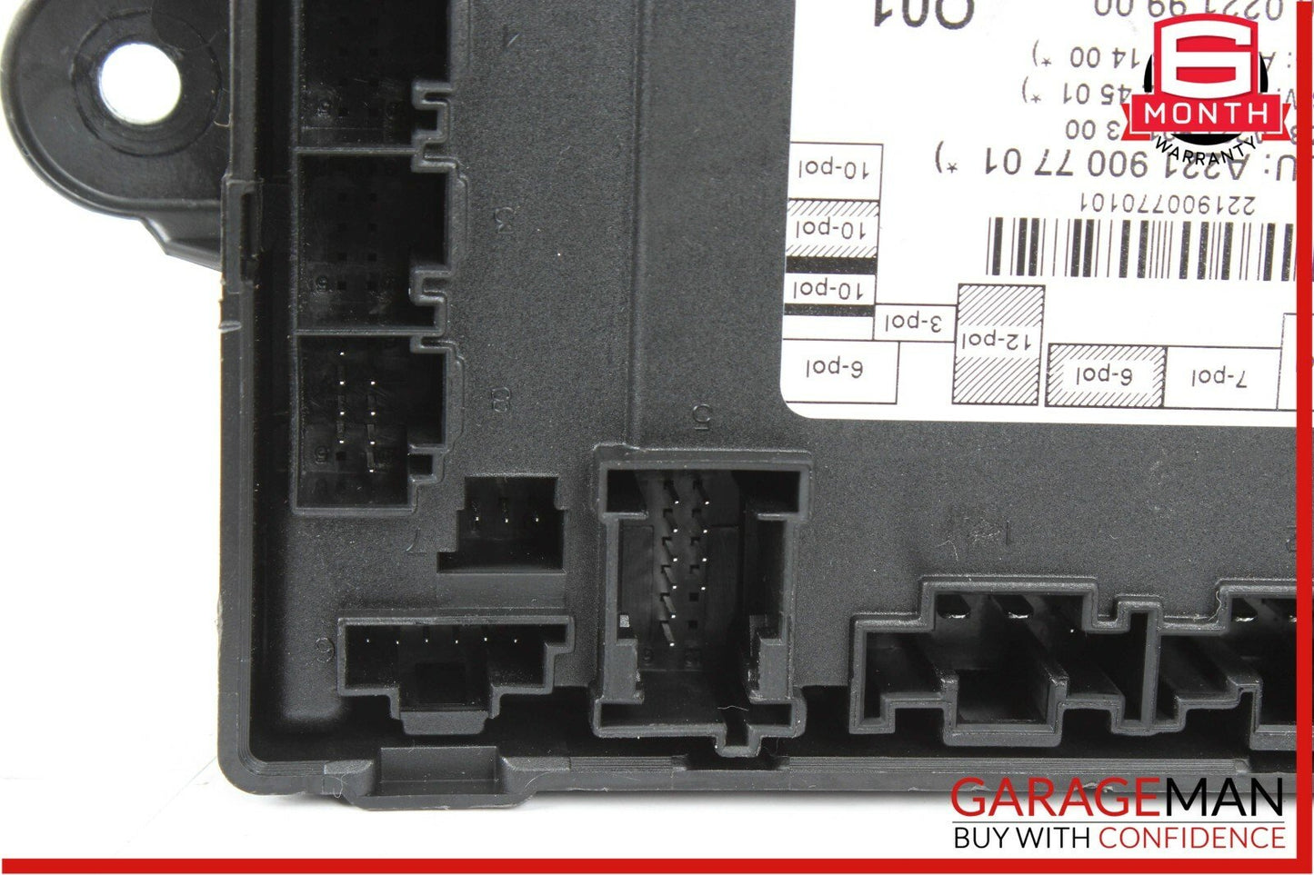 10-13 Mercedes W221 S550 S63 AMG Rear Left or Right Door Controller Module Unit