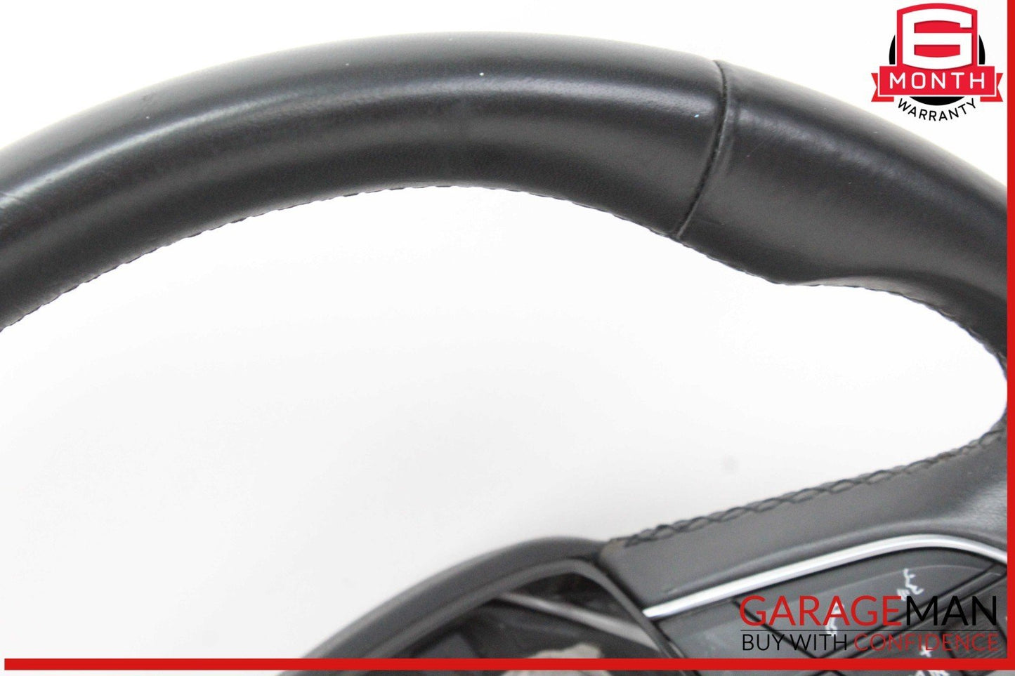 19-24 Audi Q3 Front Left Driver Side Steering Wheel Black 83A419091AF OEM
