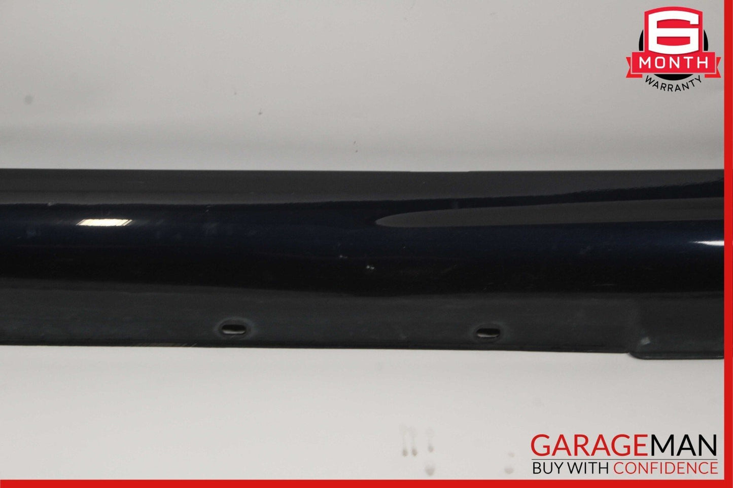 08-14 Mercedes W204 C250 AMG Sport Left Side Skirt Panel Rocker Moulding Blue