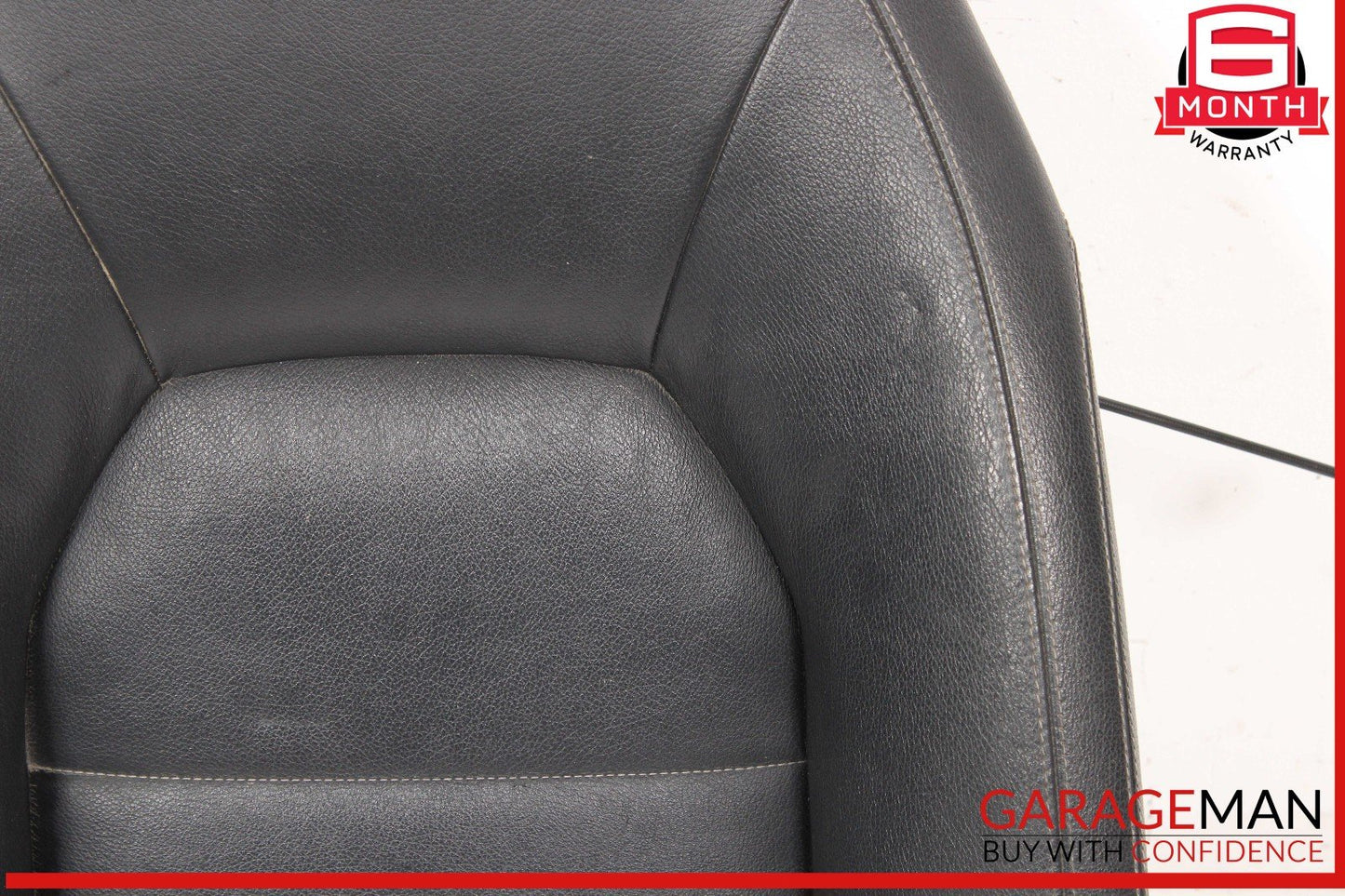 10-17 Mercedes E350 C250 Coupe Front Right Side Top Upper Seat Cushion Black OEM
