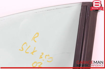 05-11 Mercedes R171 SLK350 SLK280 Quarter Window Glass Rear Right Side OEM