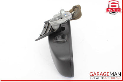 08-14 Mercedes W204 C250 C300 C63 AMG Top Upper Rear View Mirror Black OEM