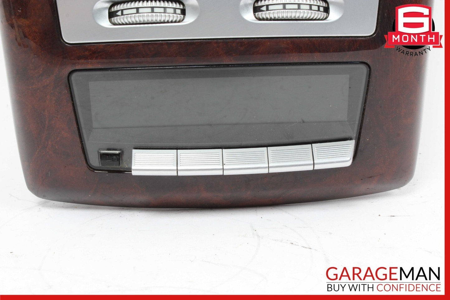 07-13 Mercedes W221 S550 Rear Center Console A/C Air Vent Trim Climate Control