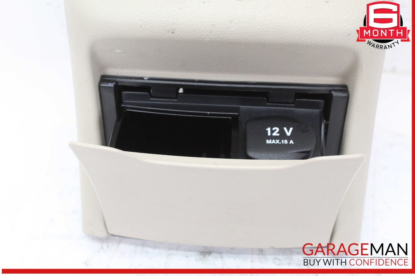 15-20 Mercedes W205 C300 Rear Center Console AC Air Vent Grille Trim Cover OEM