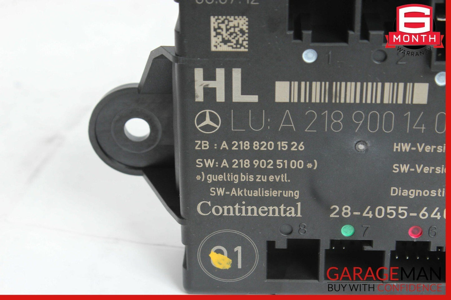 08-14 Mercedes W204 C300 C350 Rear Left Side Door Control Module 2189001401 OEM