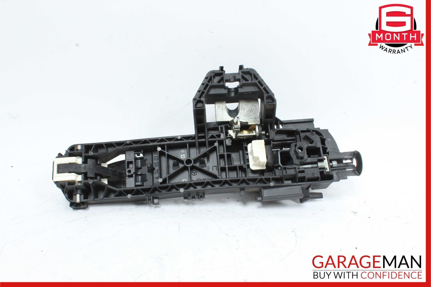 12-14 Mercedes W204 C250 Rear Left Exterior Door Handle Black OEM