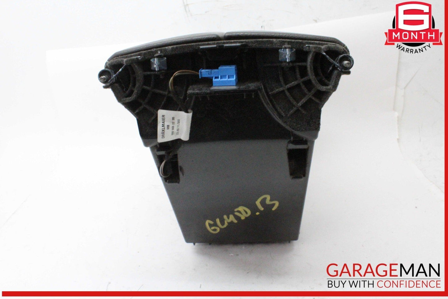 12-16 Mercedes X166 GL450 GL550 Center Console Armrest Arm Rest Black OEM