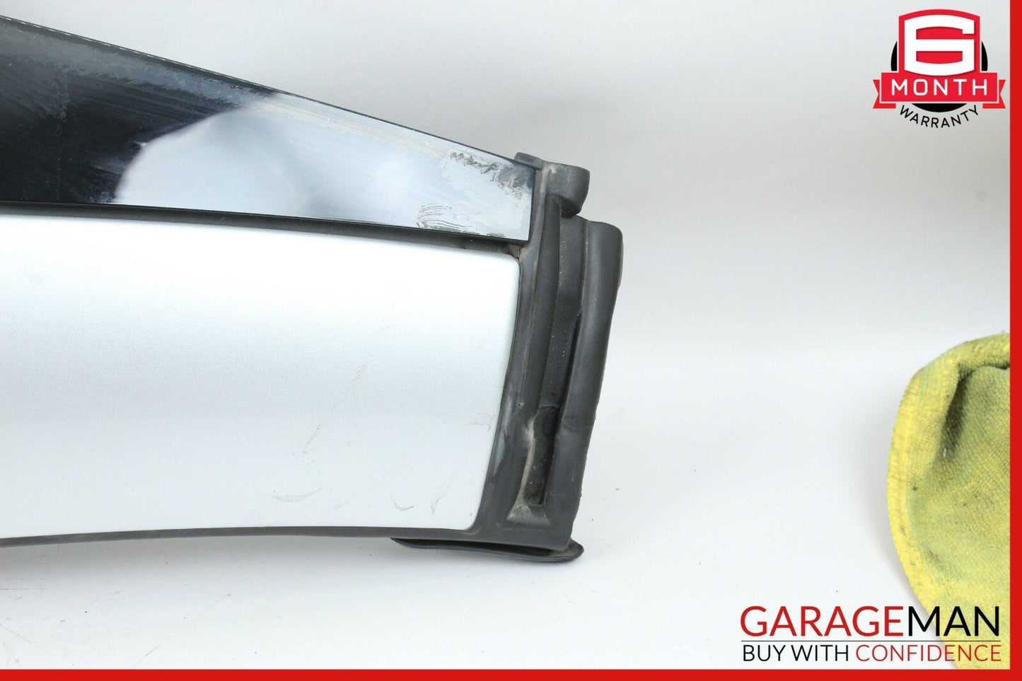 05-11 Mercedes R171 SLK350 Rear Right Side Window Roof C Pillar Panel Silver OEM