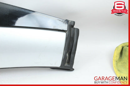 05-11 Mercedes R171 SLK350 Rear Right Side Window Roof C Pillar Panel Silver OEM