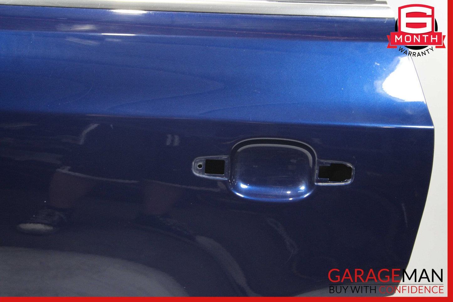 09-17 Audi Q5 Rear Left Exterior Door Shell Frame Panel OEM
