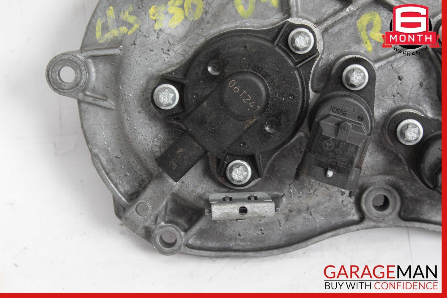 Mercedes R171 SLK300 C300 E350 Right Side Engine Timing Chain Cover Plate