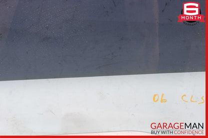 06-11 Mercedes W219 CLS500 CLS550 Front Right Passenger Door Window Glass Tinted