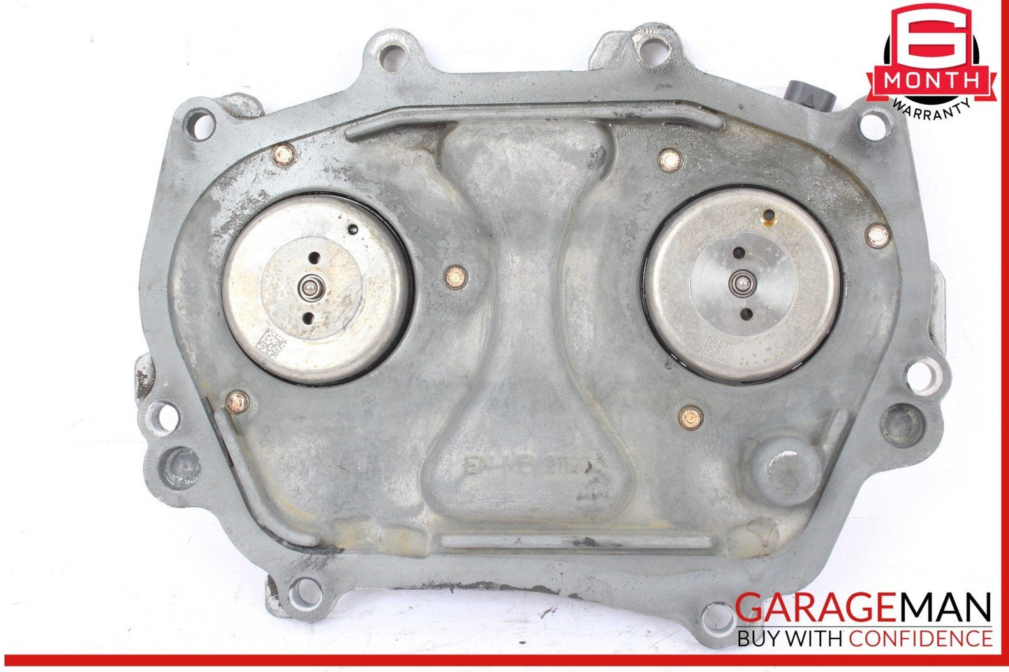 12-18 Mercedes W218 CLS550 Front Right or Left Side Engine Timing Chain Plate