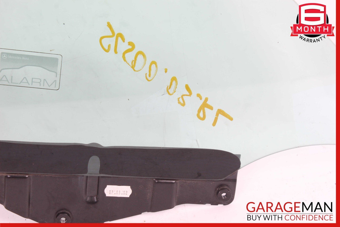 03-12 Mercedes R230 SL500 SL55 AMG Rear Left Side Quarter Window Glass Clear OEM