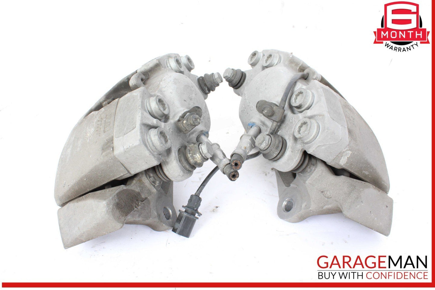 13-16 Audi A4 Front Left and Front Right Side Brake Caliper Calipers Set OEM