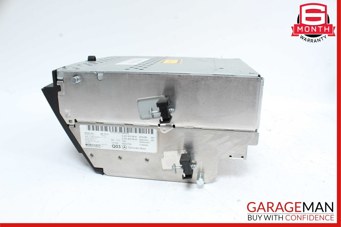 07-09 Mercedes W221 S450 S550 Navigation Head Unit Command CD Audio Player OEM