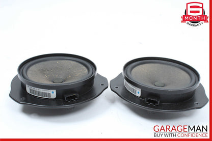08-14 Mercedes W204 C250 Rear Right & Left Side Door Sound Audio Speakers Set