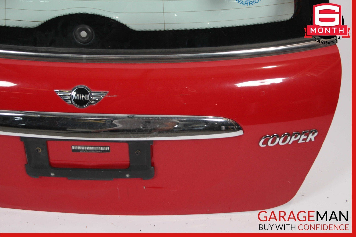 05-13 Mini Cooper Rear Trunk Lid Hatch Tailgate 41002752015 OEM Red