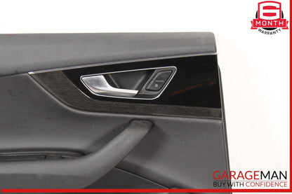 17-19 Audi Q7 Rear Left Driver Side Interior Door Panel Trim OEM