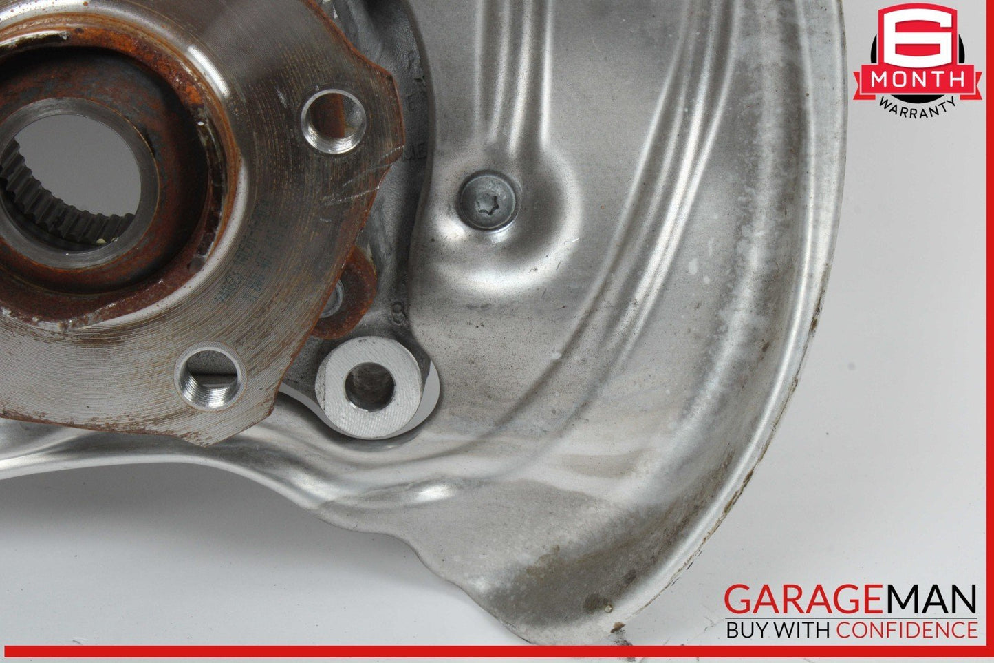 18-25 Audi Q5 Rear Left Driver Side Spindle Knuckle Wheel Hub 80A505435J OEM