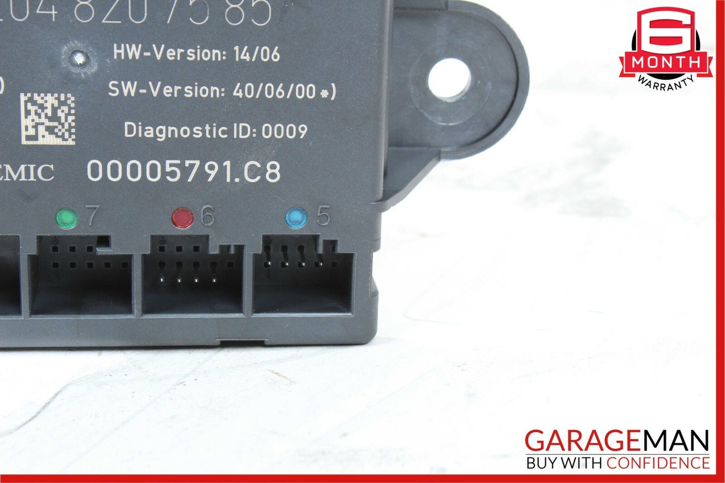 08-14 Mercedes W204 C250 C350 Sedan Rear Left Side Door Control Module Unit