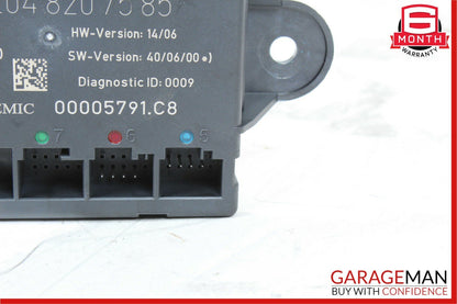 08-14 Mercedes W204 C250 C350 Sedan Rear Left Side Door Control Module Unit