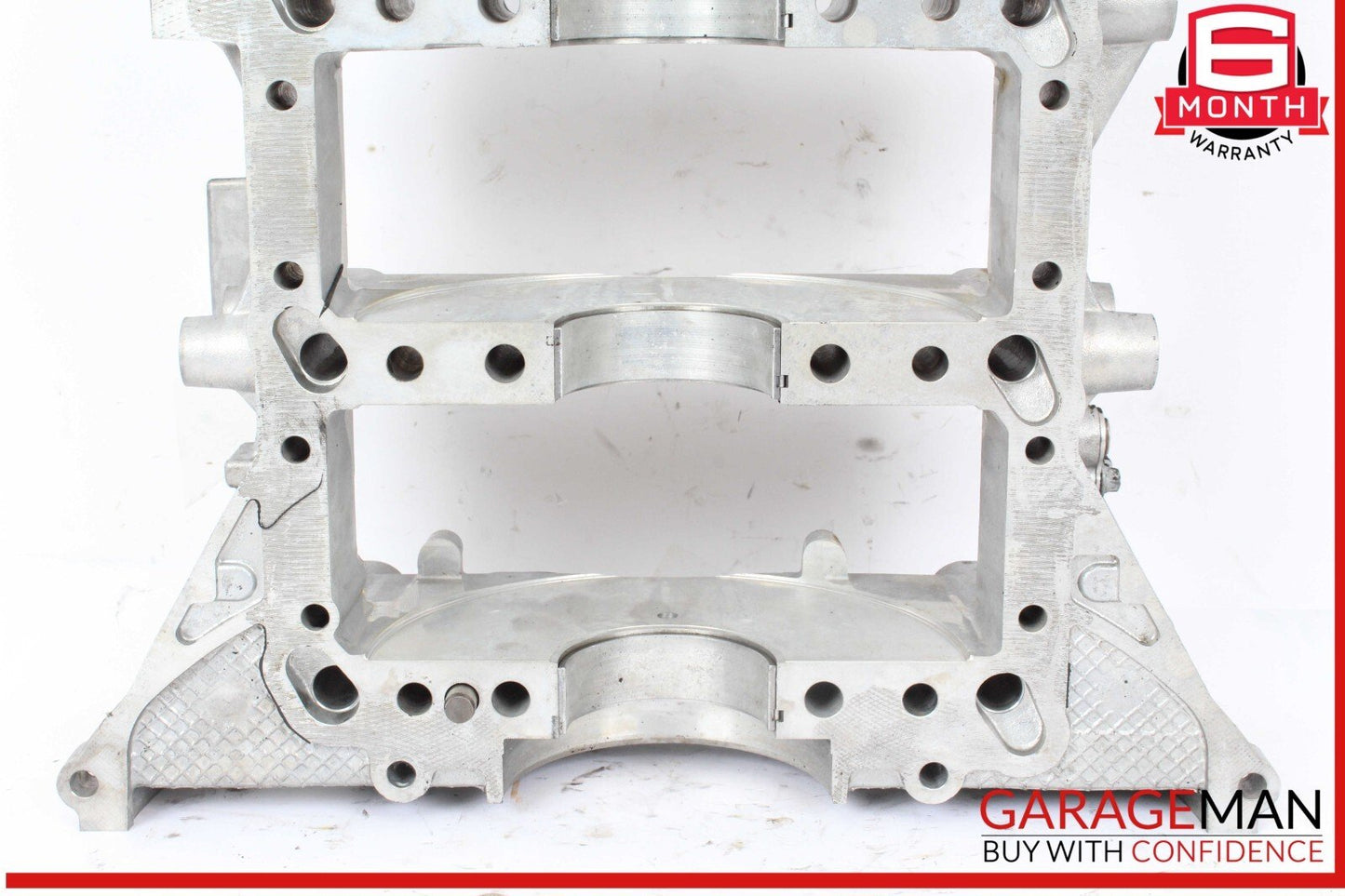 10-16 Porsche Cayenne S 958 4.8L Crankshaft Housing Lower Engine Block OEM